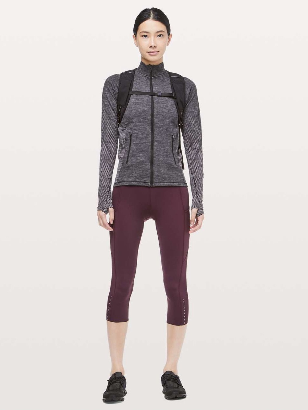 Lululemon Fast & Free Crop Size 6 - Picture 7 of 11